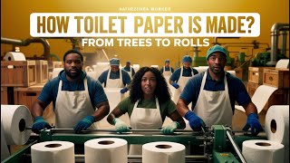 How Toilet Paper is Made From Trees to Rolls [upl. by Shandy]