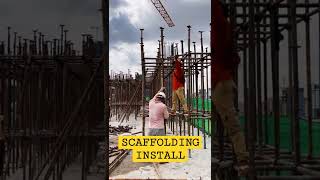 How to set up scaffolding  Scaffolding Installation [upl. by Amalburga]