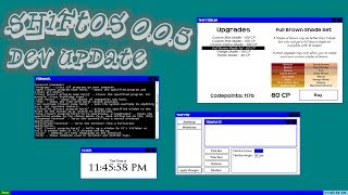 ShiftOS 005 Dev update Unedited [upl. by Narut]