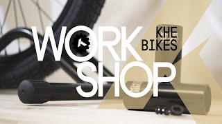 KHEbikes WorkShop – BMX Axle Pegs montieren [upl. by Ttimme]