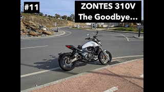 ZONTES 310V  Review  Front Sprocket Mod  Top Speed Numbers [upl. by John278]