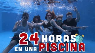 PASAMOS 24 HORAS EN LA PISCINA 😱 💦 Kimberly Loaiza [upl. by Lebisor]