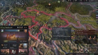 Crusader Kings III  Bosnia Episode 4  The Unification of Bosnia [upl. by Genesa]