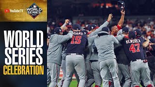 Washington Nationals 2019 World Series Trophy Ceremony and Celebration [upl. by Sheley]