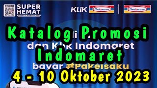 Katalog Promosi Indomaret Terbaru 4  10 Oktober 2023  Promo indomaret [upl. by Nomled]