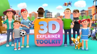 3D Explainer Video Toolkit [upl. by Nnaycart]