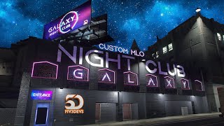 MLO Galaxy Nightclub  GTA 5 FiveM UPDATE AVAILABLE NOW [upl. by Patrizio]