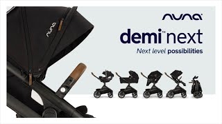 US I Nuna DEMI next I Next level possibilities I Strollers I Features [upl. by Alessig985]