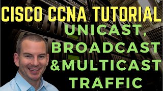 Cisco Unicast Broadcast and Multicast Traffic [upl. by Belac797]