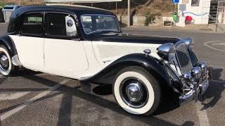 Citroen rare Slough Big Six Traction Avant [upl. by Orfinger]