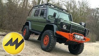 Mercedes GKlasse  Offroad Sonderanfertigung quotBullquot JagdFahrzeug [upl. by Romeo]