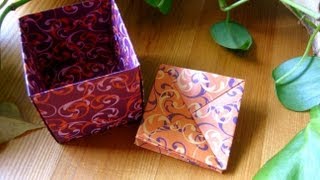 Origami ❀ Coin Purse ❀ Portemonnaie [upl. by Rekyr]