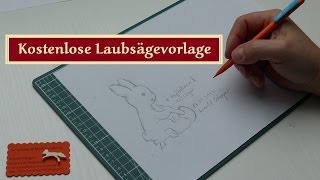 Kostenlose Laubsägevorlage [upl. by Harlamert]