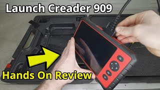 Launch Creader 909 Review  Professional Level Scan Tool At An Affordable Price [upl. by Garik]