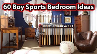 60 Cool Sports Themed Boys Bedrooms  CREATIVE DESIGN IDEAS [upl. by Corsetti499]