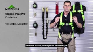 Comment bien enfiler un harnais de protection avant de travailler en hauteur [upl. by Ahsemrac]