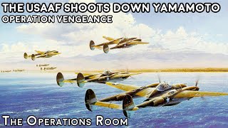 The USAAF Intercepts and Shoots Down Admiral Yamamoto 1943  Animated [upl. by Grube]