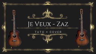 Je veux  Zaz  TUTO et Cover [upl. by Schwinn]