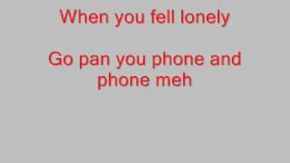 Mavado  when you feel lonely LYRICS follow DancehallLyrics [upl. by Airdnazxela948]