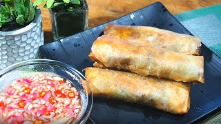 LUMPIANG GULAY  THE BEST amp EASIEST TO FOLLOW RECIPE  FOODNATICS [upl. by Notffilc]