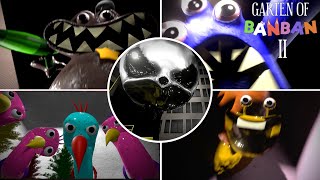 Garten of BanBan 2  ALL NEW Monsters JUMPSCARES [upl. by Murrah]