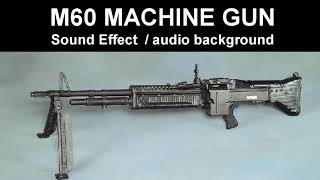 M60 Machine Gun Sound Effect [upl. by Hefter]