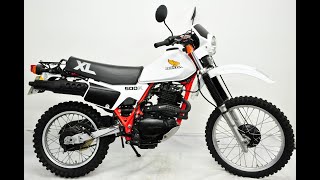 Honda XL500R 1983 White [upl. by Mazel]