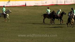 Enthusiastic Polo players in the field during Sangai festival 2013 [upl. by Mahseh]