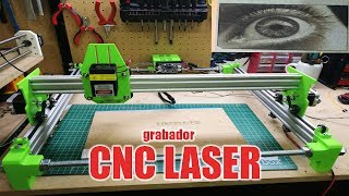 CNC Láser casero DIY [upl. by Kerrison28]