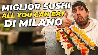 IL MIGLIOR SUSHI ALL YOU CAN EAT A MILANO [upl. by Edmanda983]