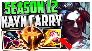 ASSASSIN RED KAYN META IS HERE Best Red Kayn BuildRunes Kayn Beginners Carry Guide [upl. by Pulcheria]