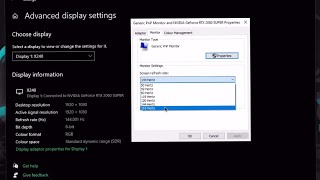 How to enable HIGH REFRESH RATE on your Monitor in UNDER 2 MINUTES 75hz 120hz 144hz 165hz etc [upl. by Ellehcyar268]