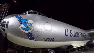 Gigantic B36 Peacemaker Nuclear Bomber at Air Force Museum [upl. by Gies]