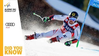 Did You Know  Adelboden  Mens Giant SlalomSlalom  FIS Alpine [upl. by Evelin509]