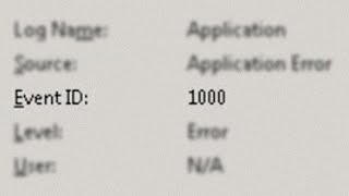 How to Fix Event ID 1000 Error on Windows 1011 Easy Guide [upl. by Yur420]
