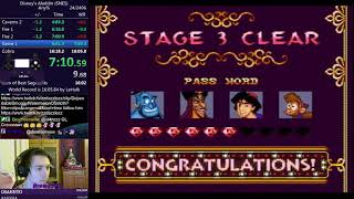 Disneys Aladdin SNES Speedrun in 1610 [upl. by Janerich]