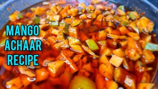 MANGO ACHAAR ll SOUTH AFRICAN RECIPE ll MANGO PICKLE ll MANGO ACHAR ll [upl. by Notac678]