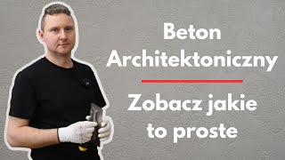 Beton architektoniczny  jak wykonać Poradnik krok po kroku jak wykonać tynk betonowy econcreto [upl. by Collette892]