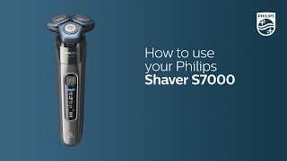 How to use Philips shaver S7000 [upl. by Alleciram]