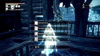 Bloodborne How to Get Where To Get Location Harrowed Gear Set Armor The Old Hunters DLC [upl. by Ennaeirrac405]