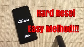 Hard reset Samsung A8 2018 SMA530F Unlock pinpatternpassword lock [upl. by Titania]