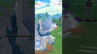 1 hp ✨ Shiny Mega Abomasnow destroy grunt Badly pokemongo [upl. by Notnel137]