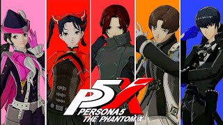 All 25 Characters Highlight Attacks  Persona 5 The Phantom X [upl. by Norac]