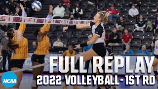 Purdue vs Tennessee 2022 NCAA volleyball first round  FULL REPLAY [upl. by Venola]