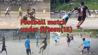 Jinglam fc vs samthar fc QUARTER FINAL [upl. by Chelsie]