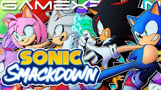 A GOOD Sonic Fighting Game Sonic Smackdown Game amp Watch Fan Game [upl. by Lisbeth292]