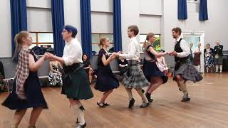 Scottish Country Dancing Display at the Reel Clubs 75th Birthday Party 2021 [upl. by Pan601]