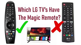 Which LG TVs Have The Magic Remote Control [upl. by Barling]