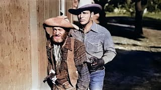 RUSTLERS HIDEOUT  Buster Crabbe Al St John  Free Western Movie English [upl. by Weiler]