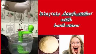 PART 1  Integrate hand mixer with doughatta maker automatic dough maker machine [upl. by Blount]